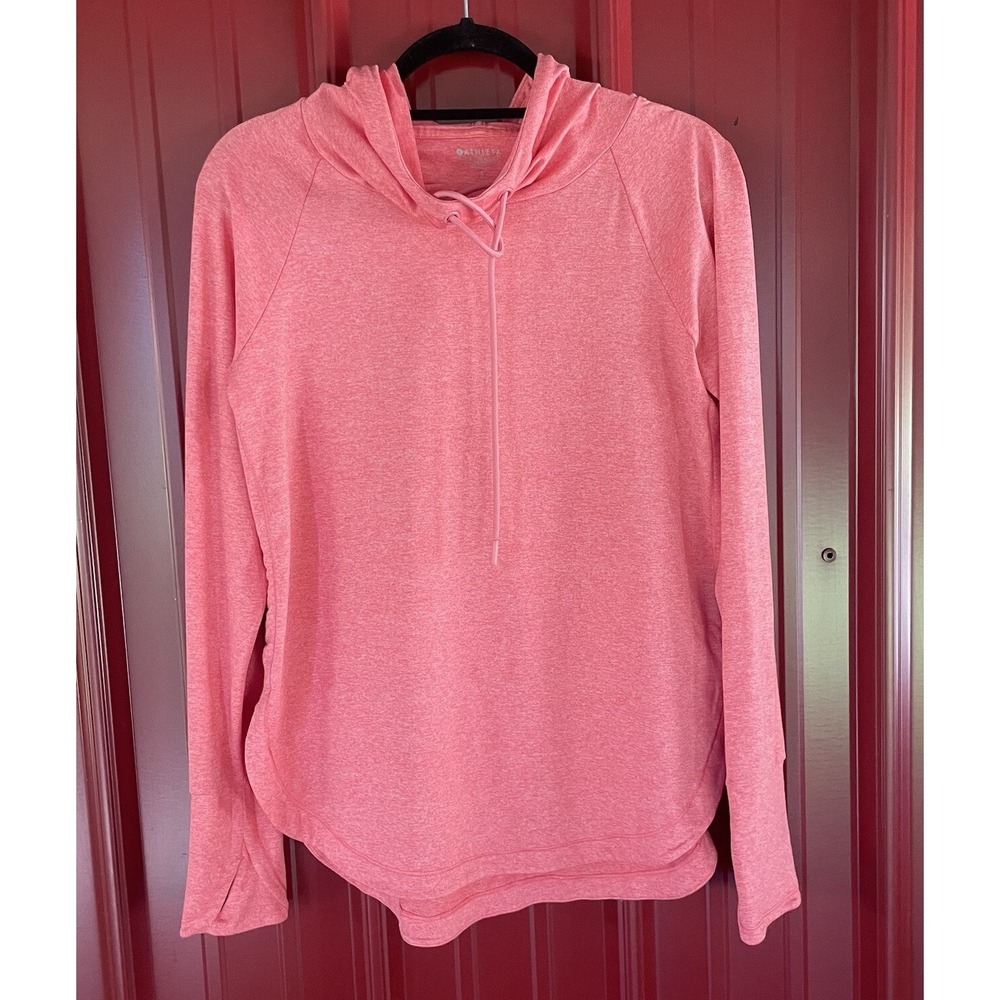 Athleta Uptempo Hoodie Pullover Top Athletic Athleasure Womens Small